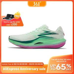 361 Degrees Steed 남성용 운동화 통기성 안정적인 리바운드 그립이 좋은 내구성 마라톤 남성 운동화 672612203