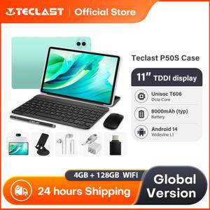 테클라스트 P50S 케이스 태블릿 11인치 디스플레이 유니소크 T606 8코어 최대 10GB 램 128GB 롬 8000mAh 배터리 안드로이드 14 태블릿 메탈 유니바디