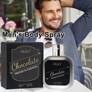 빌리리 고르망 남성용 향수, 60ML 오 드 퍼퓸 스프레이, 달콤하고 매콤한 향, 오래 지속되는 강렬한 향기, 독특한 선물