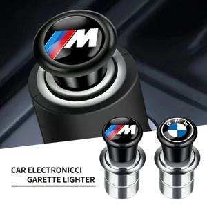 12V 휴대용 자동차 엠블럼 시가 라이터 BMW M 퍼포먼스 E46 E90 E60 F30 F10 E39 F20 E87 E36 G20 G30 X5 E70용