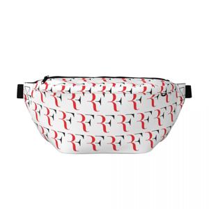 크로스바디 허리 가방 로저 페더러 남성 여성 조절 가능한 패니 팩 여행 러닝 머니 폰 파우치 가슴 가방