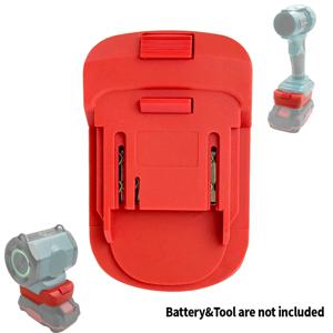 배터리 변환기 어댑터는 Parkside X20V 리튬 이온 배터리를 Makita 18V 리튬 배터리 전동 공구 드릴용으로 변환합니다.