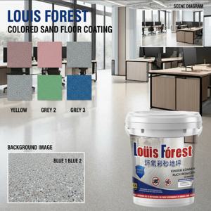 고광택 대리석 효과 수성 에폭시 바닥 코팅 - 방수 차고 페인트 1갤런 DIY 바닥 재도장