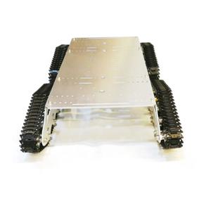 조립된 올메탈 트랙형 충격흡수 오프로드 섀시 엔코더 모터 로보컵 구조 로봇 오픈 소스 개발 플랫폼