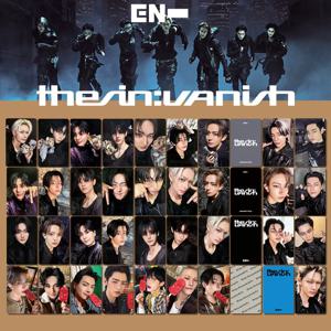 엔하이픈 더 신 바니쉬 랜덤 포토카드 공식 특별 혜택 로모 카드 K팝 그룹 굿즈 팬 컬렉션 및 선물용