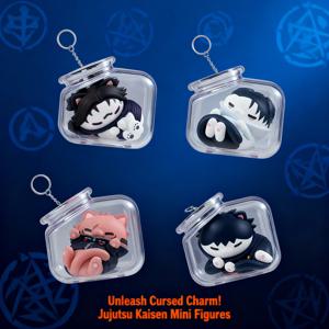 주술회전 고죠 사토루 유지 이타도리 키체인 병 고양이 시리즈 애니메이션 굿즈 선물 장난감 액세서리 피규어 펜던트