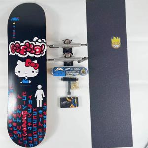 소녀 보드 스케이터 전문 완전한 스케이트 보드 7 겹 캐나다 메이플 더 많은 색상 7.75/8.0/8.25/8.5 인치 더블 로커