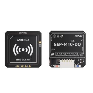 GEPRC GEP-M10 시리즈 GPS 모듈은 SBAS 공동 포지셔닝 M10 칩 QMC5883L 자력계 DPS310 기압계를 FPV 드론용으로 통합합니다.