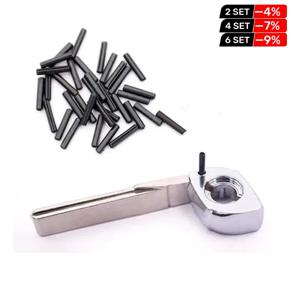 200pcs 1.6MM 핀 자동차 키 고정 핀 KEYDIY VVDI 자동차 키 블레이드 고정 핀 볼트 자동차 키 배아 래치 원격 키 블레이드 철 핀