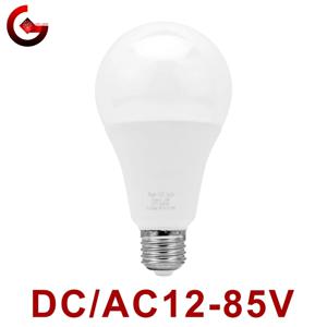 LED 전구 E27 DC/AC 12V-85V 3W 6W 9W 12W 15W 18W 25W 저전압 조명 12 볼트 스포트라이트 조명 차가운/따뜻한 흰색 램프