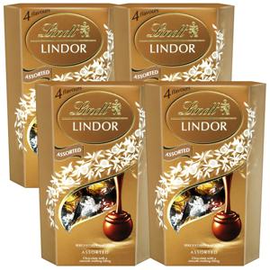 농심 린트 린도볼 어쏘티드 초콜릿 200g 4개