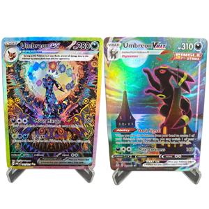 포켓몬 Ptcg English Evolving Skies Sv Prismatic Evolutions Umbreon Sylveon Vmax Ex 대체 아트 시크릿 트레이딩 카드 게임
