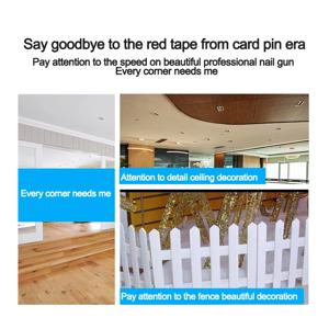 CRN45A 휴대용 공압 네일 건 휴대용 빅 햇 롤 스트레이트 슈팅 네일링 건 목공 가공 도구에 적합