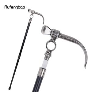 26cm 숨겨진 칼이 있는 롱 해머 워킹 스틱, 자기 방어용 패션 지팡이 칼, 할로윈 코스프레 크로시어 뱀파이어 스틱 93cm