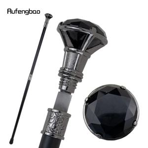 블랙 다이아몬드 타입 실버 워킹 스틱 26cm 숨겨진 칼 자가 방어 패션 지팡이 칼 코스프레 크로시어 스틱 93cm