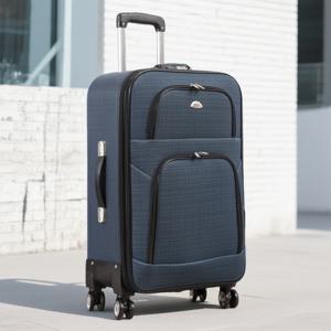 튼튼한 옥스포드 천 비즈니스 캔버스 여행 가방 20인치 기내용 캐리어, 풀로드 포함 24인치 28인치 남녀공용 여행 가방