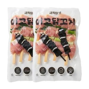 이고닭 닭다리살로 만든 파닭꼬치(80g X 4개입) 320g 2개