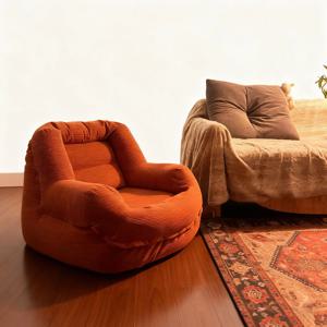 컴팩트한 싱글 리클라이너 소파와 스툴, 공간 절약형 타타미 라운지 체어, 소형 거실용, 경제적인 가격