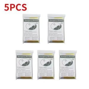 야외 응급 은색 생존 담요 방수 응급처치 구조 커튼 포일 열 보호 군용 담요 130X210Cm