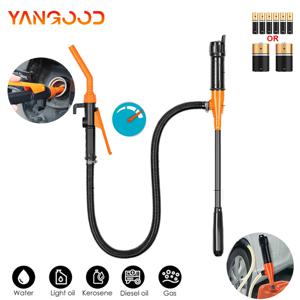 양굿 12V 전기 오일 이송 펌프, 자동차, 트럭, 가스, 물용 휴대용 배터리 구동 액체 사이펀 펌프 (호스 포함)