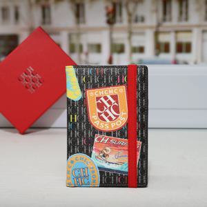 CH 여권 홀더 스타일리시한 패턴 디자인 여권 커버 다기능 카드 포켓 여행 서류 정리함 여행 필수품