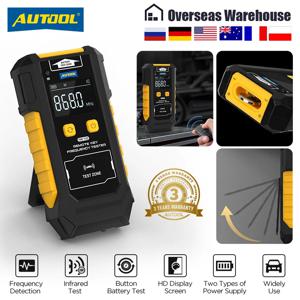 AUTOOL 자동차 키 주파수 테스터 RE110 CR2032,CR2025 도어 TV RF IR 원격 제어 테스터 감지기 검사 도구 315,433,868,902