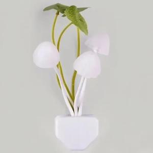 홈피쉬 신기한 버섯 모양 야간 조명 EU & US 플러그 라이트 센서 220V 3 LED 컬러풀 버섯 램프 LED 야간 조명