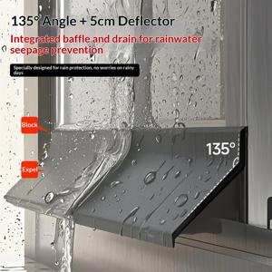 TPE 창문 물막이 바 방수 스트립 방우 패널 방우 기적 물막이 스트립