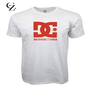 2026 여름 티셔츠 탑 코튼 패션 DC 슈즈 아메리칸 로고 패턴 티셔츠 프린트 순면 다양한 색상 선택 확장