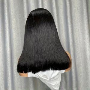 4x4 5x5 HD 레이스 프론탈 글루리스 보브 가발 인모 10인치 스트레이트 인모 가발 프리 플러킹 HD 숏 보브 레이스 프론트 가발 13x4