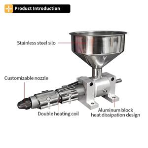 부식 방지 단축 압출기 소형 압출기 미세 플라스틱 압출기 컴파운드 파우더 3D 프린터 라인 데스크탑