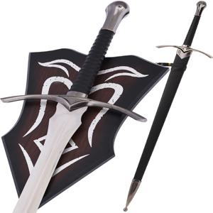 반지의 제왕 간달프 모델 반지 무딘칼날 소품 코스프레 액세서리 영화 TV 쇼 소품 무기 아라곤 나시르