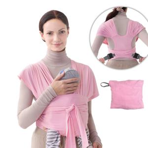 통기성 좋은 면과 메쉬 소재로 엄마와 아기가 함께 편안하게 사용할 수 있는 조절 가능한 아기띠