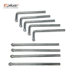 범용 자동차 부품 배기 파이프 고정용 스틸 훅 머플러 걸이 훅 0 45 90도 배기 머플러 지지대