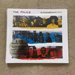레트로 록 앨범 더 폴리스 뮤직 CD 싱크로니시티 뮤직 레코드 2pc 코스프레 워크맨 자동차 사운드트랙 박스 선물 뮤직 레코드