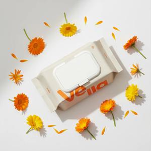 벨라 에센스 엠보싱 대용량 캡형 두꺼운 휴대용 데일리 물티슈 50평량 10팩