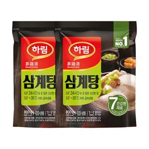 하림 삼계탕 800g 2개