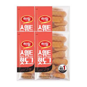 하림 스위트 핫도그 1kg 4개