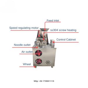 수직형 쌀국수 제조기 마카로니 파스타 압출기