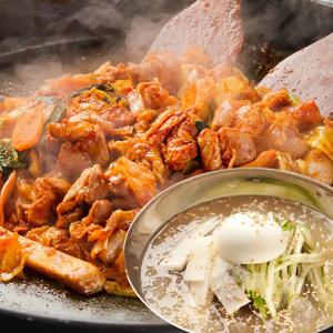 참닭 춘천 닭갈비700g4팩+춘천막국수(면2kg+동치미육수10봉)총10인분