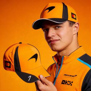 맥라렌 2026 팀 캡, 랜도 노리스 오스카 피아스트리 드라이버 야구 모자, 맥라렌 팀 팬 캡, 아웃도어 스포츠 방풍 모자