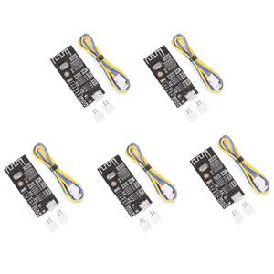 AS62 5X 블루투스 증폭기 보드, 5W +5W 출력 전력, DC 3.7V-4.2V/5V 미니 블루투스 스피커 보드