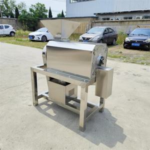 (해상 운송용으로 맞춤 제작) 사과, 호박, 대추 펄핑 기계, 과일 및 채소 스파이럴 착즙기, 블루베리, 포도