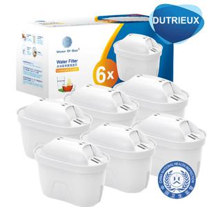 Brita Maxtra 2PCS/6PCS 워터 필터 카트리지 Limescale 염소 불순물 정화 주전자 활성 탄소 워터 필터