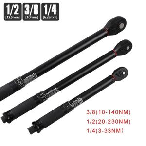 72T 토크 렌치 1/2'' 3/8'' 1/4'' 스퀘어 드라이브 프리셋 자전거 토크 키 양방향 라쳇 자동차 자전거 자동차 수리 공구