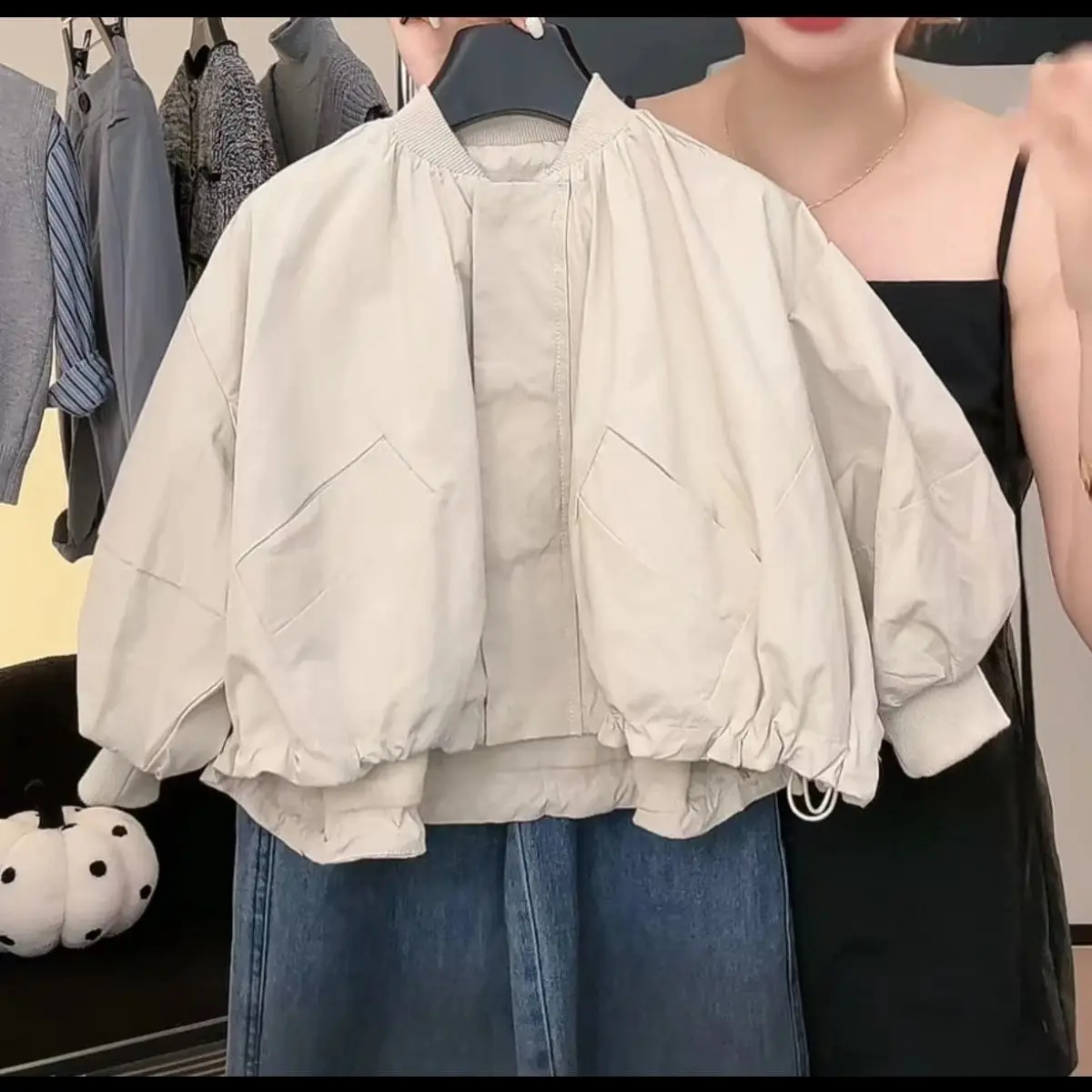 오버사이즈 한국 소년 야구 재킷 봄 가을 의류 소녀 루즈 지퍼 재킷 2025 신상 패션 멋진 아기용 상의