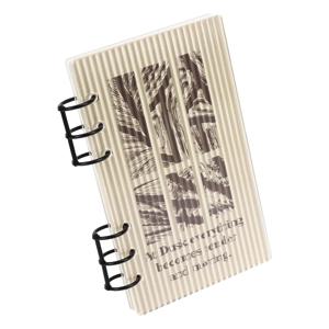 A5 A6 설탕 장식 두꺼운 라인 아크릴 루스 리프 바인더 커버 DIY 계정 도서 저널 플래너 사무용품 용품