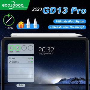 GOOJODOQ Apple Pencil 2 무선 충전 iPad 연필, Apple iPad Mini 6 iPad Air5 4 iPad Pro 11 12.9용 손바닥 거부 기능 포함