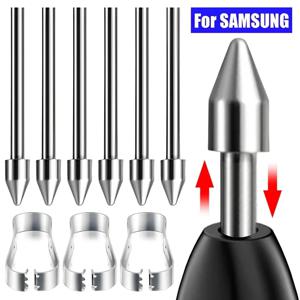 삼성 S펜 갤럭시 탭 S10 울트라 S9 FE 노트10 교체용 고급 메탈 스타일러스 펜촉, 압력 감지 펜촉