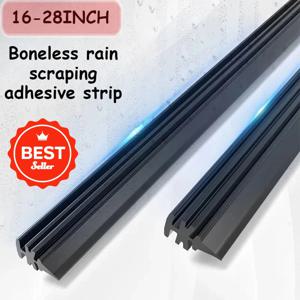 6mm 자동차 와이퍼 블레이드 리필 스트립 자동차 앞 유리 고무 스트립 와이퍼 14 